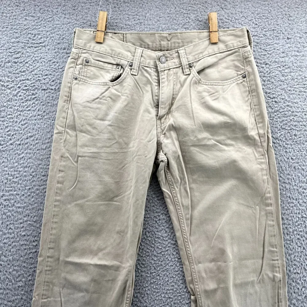Levi's 514 Jeans Men 32X32* Beige Khaki Straight 90's Clasic Academia Streetwear